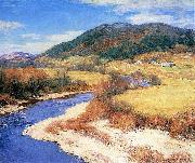 Willard Metcalf Vermont oil painting artist
